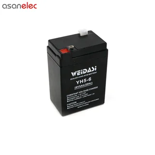 باتری شارژی 6 ولت ویداسی مدل YH5-6