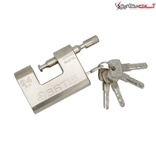 قفل کتابی باتیس سایز 94 میلی متر کد BA80038