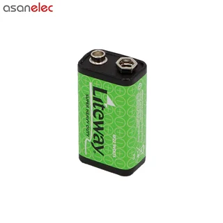 باتری کتابی لایت وی مدل Super Heavy 6F22