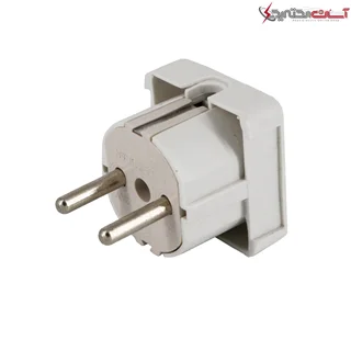 دوشاخه برق ارتدار گات الکتریک مدل مربع آهنی