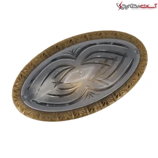 چراغ دیواری مدل زمرد طلایی