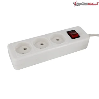 سه خانه سیار هانی الکتریک با کابل 2 متری مدل HI-301