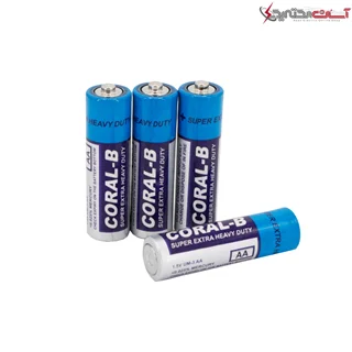 باتری قلمی Coral-B مدل Super Extra Heavy Duty بسته 4 عددی