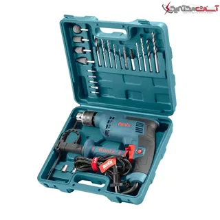 ست ترکیبی دریل برقی چکشی 750 وات 29 پارچه رونیکس مدل RS-0007