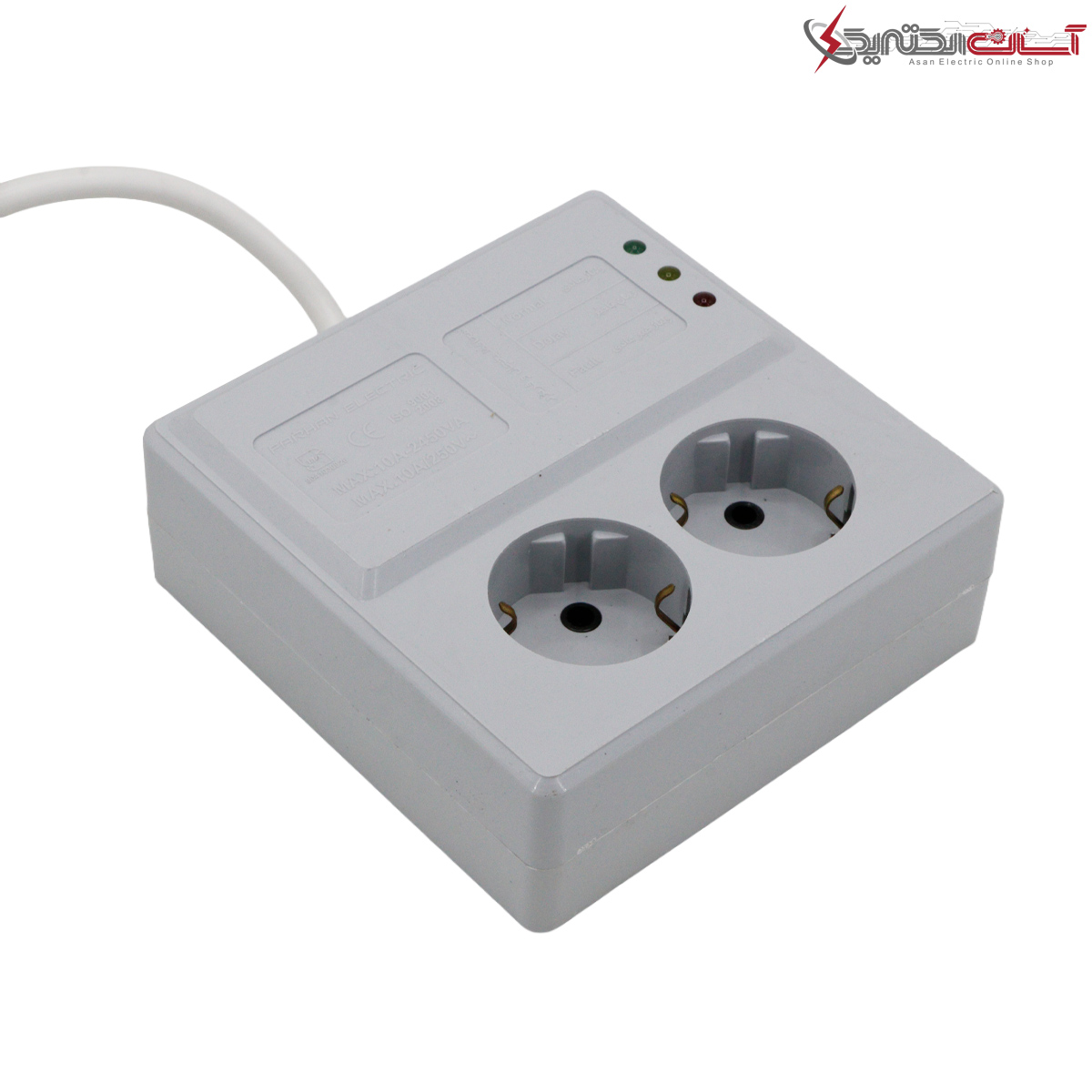 محافظ دو خانه یخچال و فریزر فرحان الکتریک مدل FEPC222 با کابل 1.8 متری