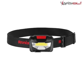 چراغ پیشانی قابل شارژ 120 لومن 3 وات رونیکس مدل RH-4285