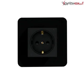 پریز ارتدار پارت الکتریک مدل پارلا پلاس مشکی با مغزی پلی امید کد PE7556/01