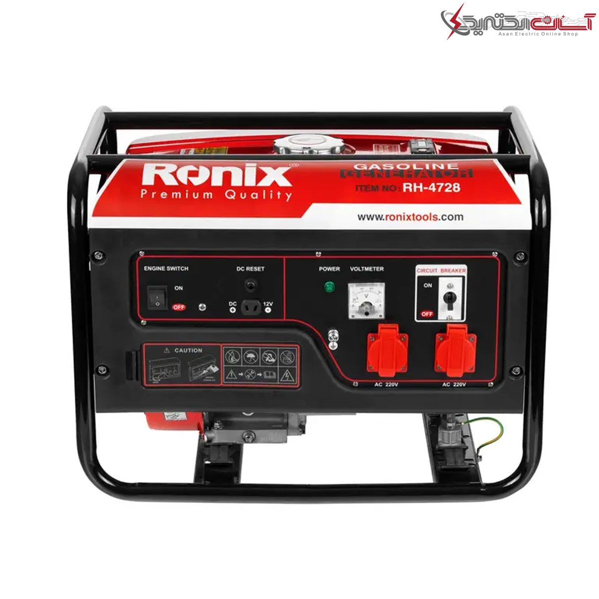 موتور برق 2800 وات بنزینی رونیکس مدل RH-4728