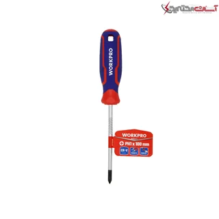 پیچ گوشتی چهارسو ورک پرو مدل WP221027 سایز 100×5.5 میلی متر