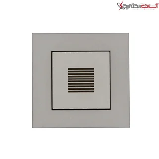 پریز زنگ بیزر جهان الکتریک مدل کریستال بژ