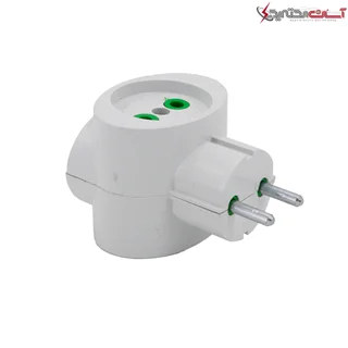 سه راهی بدون سیم تپل سفید دینا مدل D120