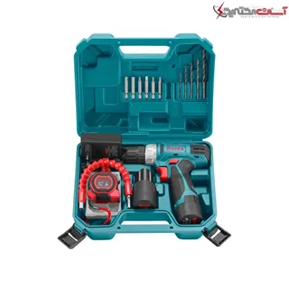 ست ترکیبی دریل شارژی 12 ولت دو باتری رونیکس مدل RS-8012
