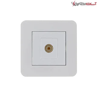 پریز آنتن پارت الکتریک مدل پارلا پلاس سفید کد PE7568