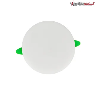 چراغ توکار 12 وات پارس شعاع توس مدل فولایت دایره ای