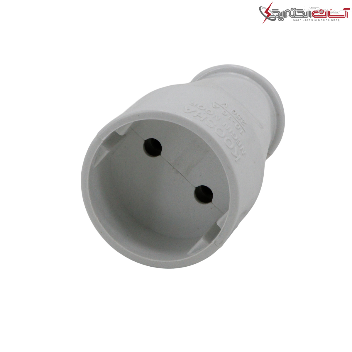 مادگی برق خانگی کوشا نگین نور مدل گرد