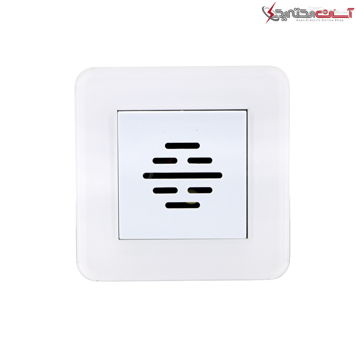 پریز زنگ ملودی پارت الکتریک مدل پارلا پلاس سفید کد PE7572