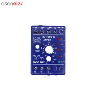کنترل بار میکرومکس - رله اضافه جریان سه فاز مدل 13 - 7