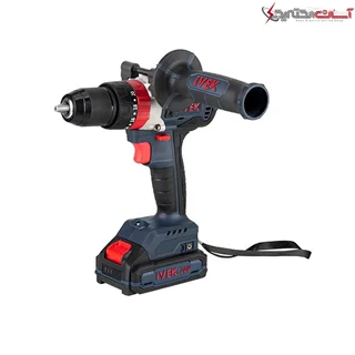 دریل شارژی چکشی 20 ولت براشلس ایوک مدل K-7220v