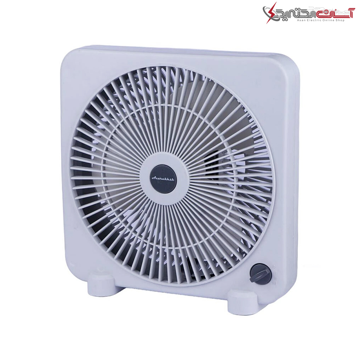پنکه رومیزی آذرخش مدل DFT25W2S ظرفیت 227 میلی آمپر ساعت