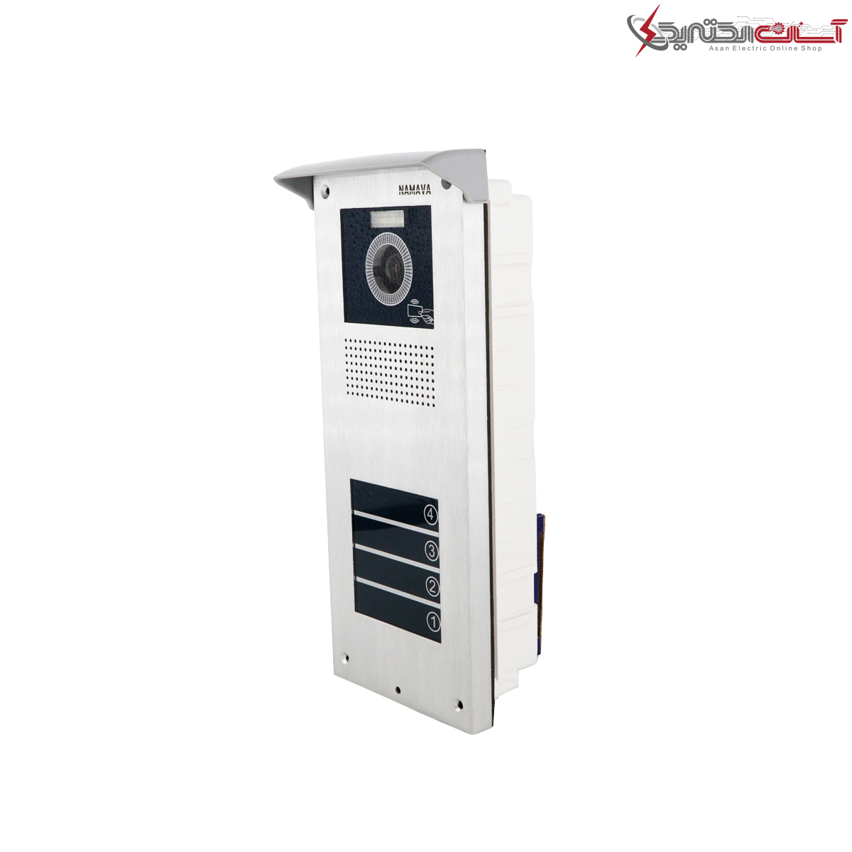 پنل تصویری چهار واحدی نماوا مدل PT4RFID لمسی