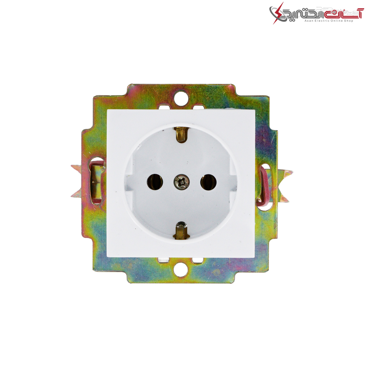 مکانیزم پریز ارتدار پارت الکتریک مدل آذین با مغزی سرامیکی کد PE4024