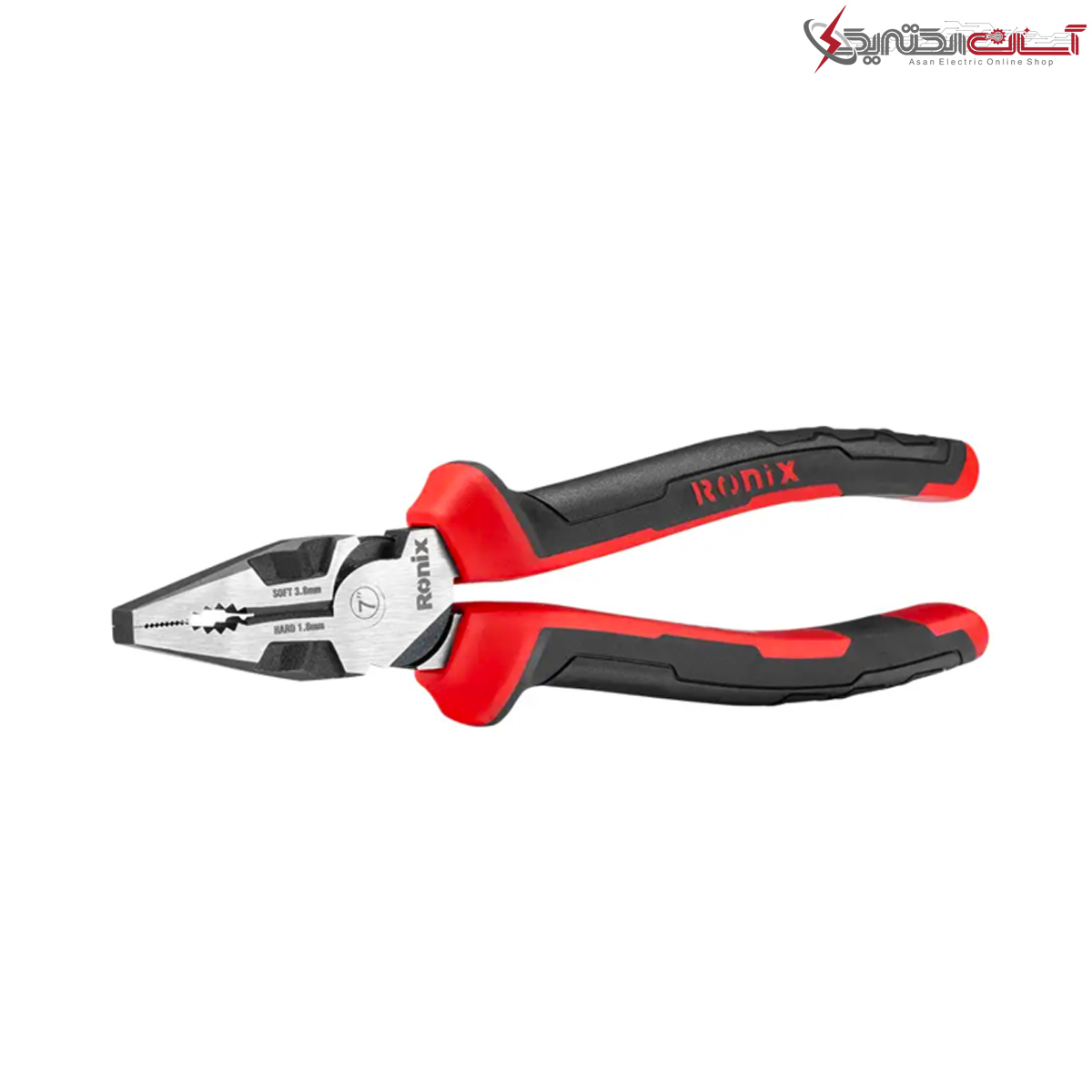 انبردست WOLF رونیکس مدل RH-1187 سایز 7 اینچ