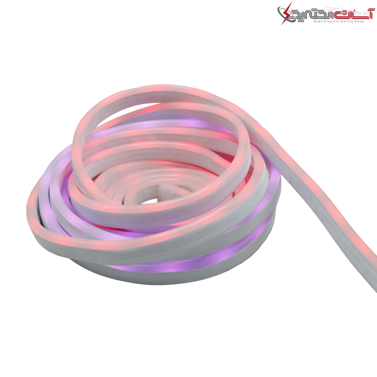 ریسه نئون فلکسی 5 متری As Light مدل ریموت دار کد AS-1