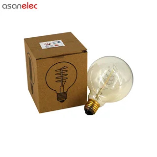 لامپ ادیسونی 40 وات مدل G95 پیچی پایه E27