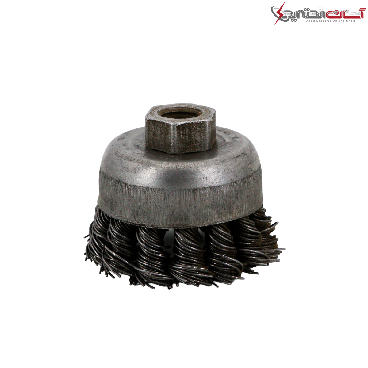 صفحه برس سیمی فرز مدل بافته سایز 7.5 سانتی متر
