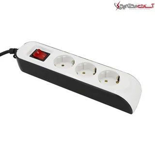 سه خانه ارتدار پارت الکتریک با کابل 3 متری مدل PE8761