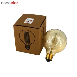 لامپ ادیسونی 40 وات مدل G95 خطی پایه E27