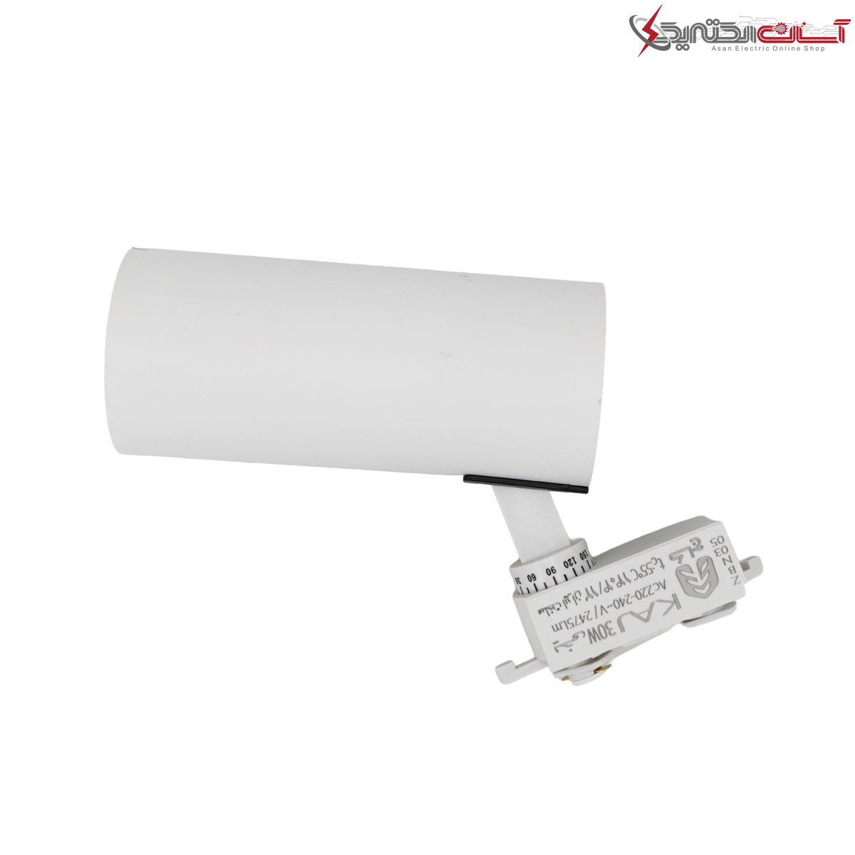 چراغ ریلی 30 وات COB کاج مدل بدنه سفید
