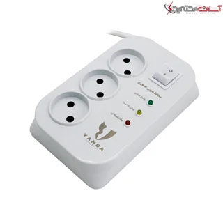 محافظ سه خانه صوتی و تصویری وندا الکتریک مدل E003 با کابل 3 متری