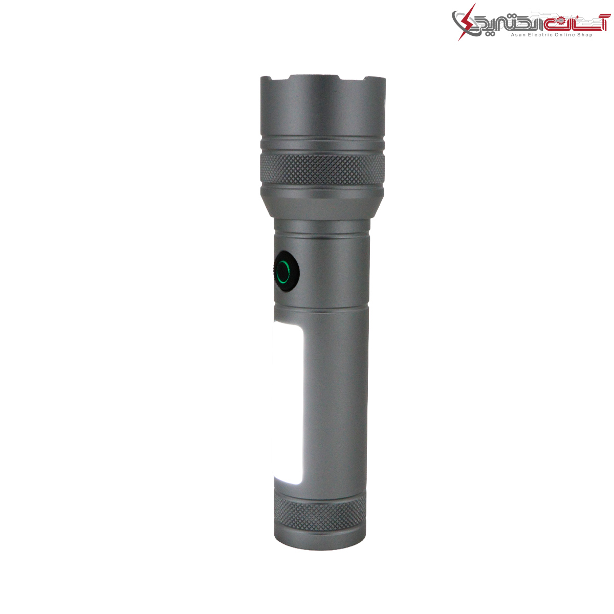 چراغ قوه شارژی 10 وات بدنه آلومینیوم Prmans مدل PM-T79