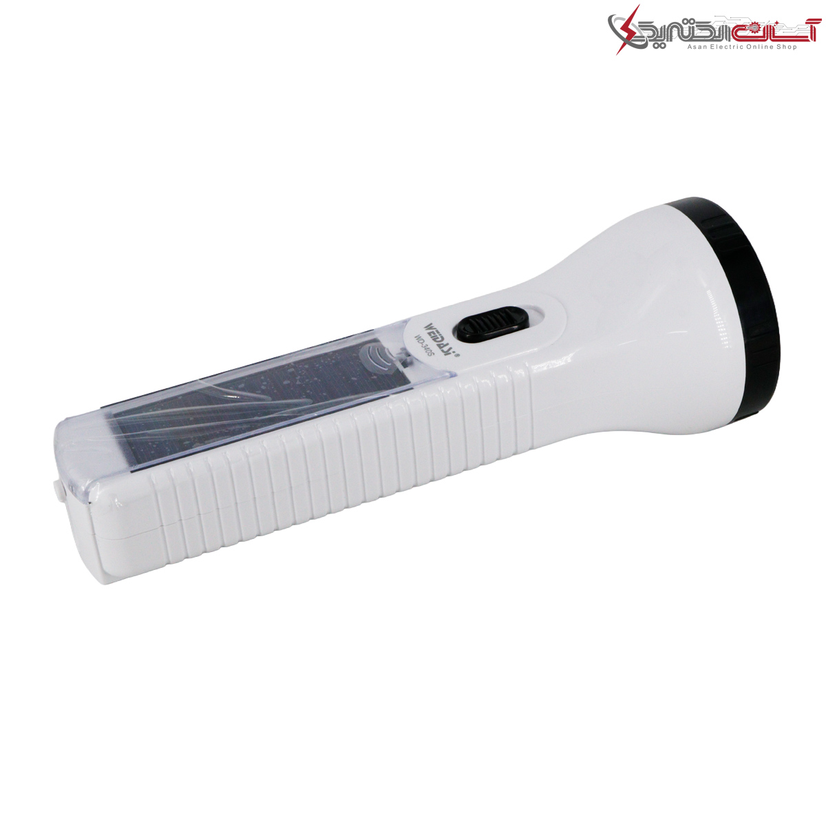 چراغ قوه شارژی خورشیدی ویداسی مدل WD-340S