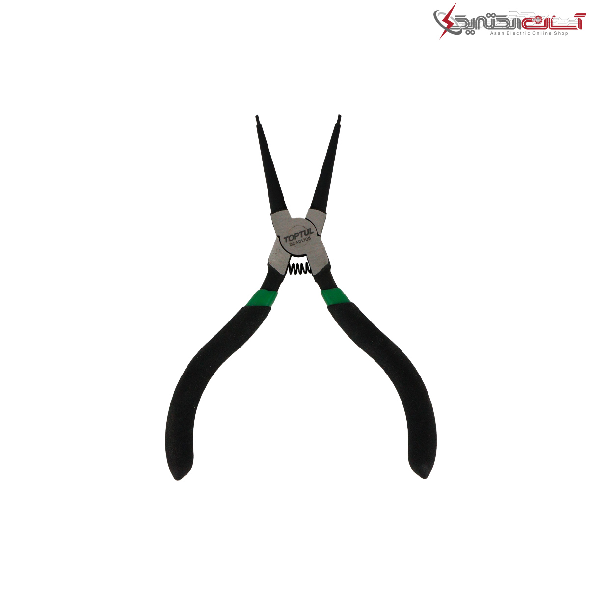 انبر خار باز کن 5 اینچ سر راست Toptul مدل DCAD1205