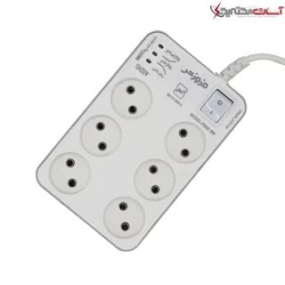 محافظ شش خانه صوتی و تصویری فروزش مدل FR600 با کابل 4.8 متری