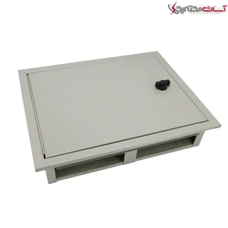 تابلو برق سایز 40×30 فلزی مدل توکار قفل دار