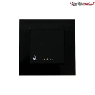 کلید زنگ پارت الکتریک مدل پارلا مشکی کد PE7510/1